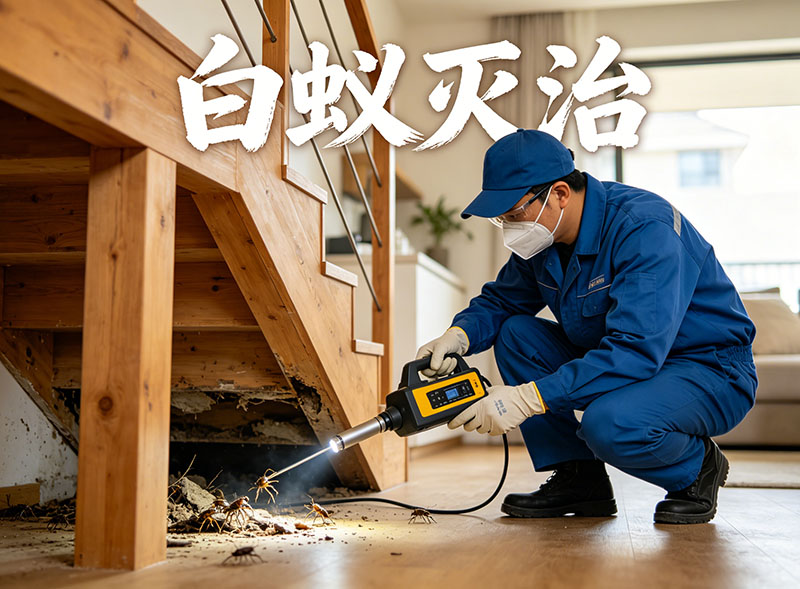 温岭白蚁灭治服务｜专业消杀，筑牢建筑安全防线